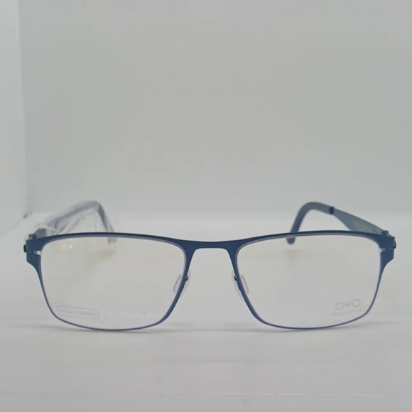 NWT MEN'S OVO OPTICS EYEGLASS FRAMES 2880 BLUE